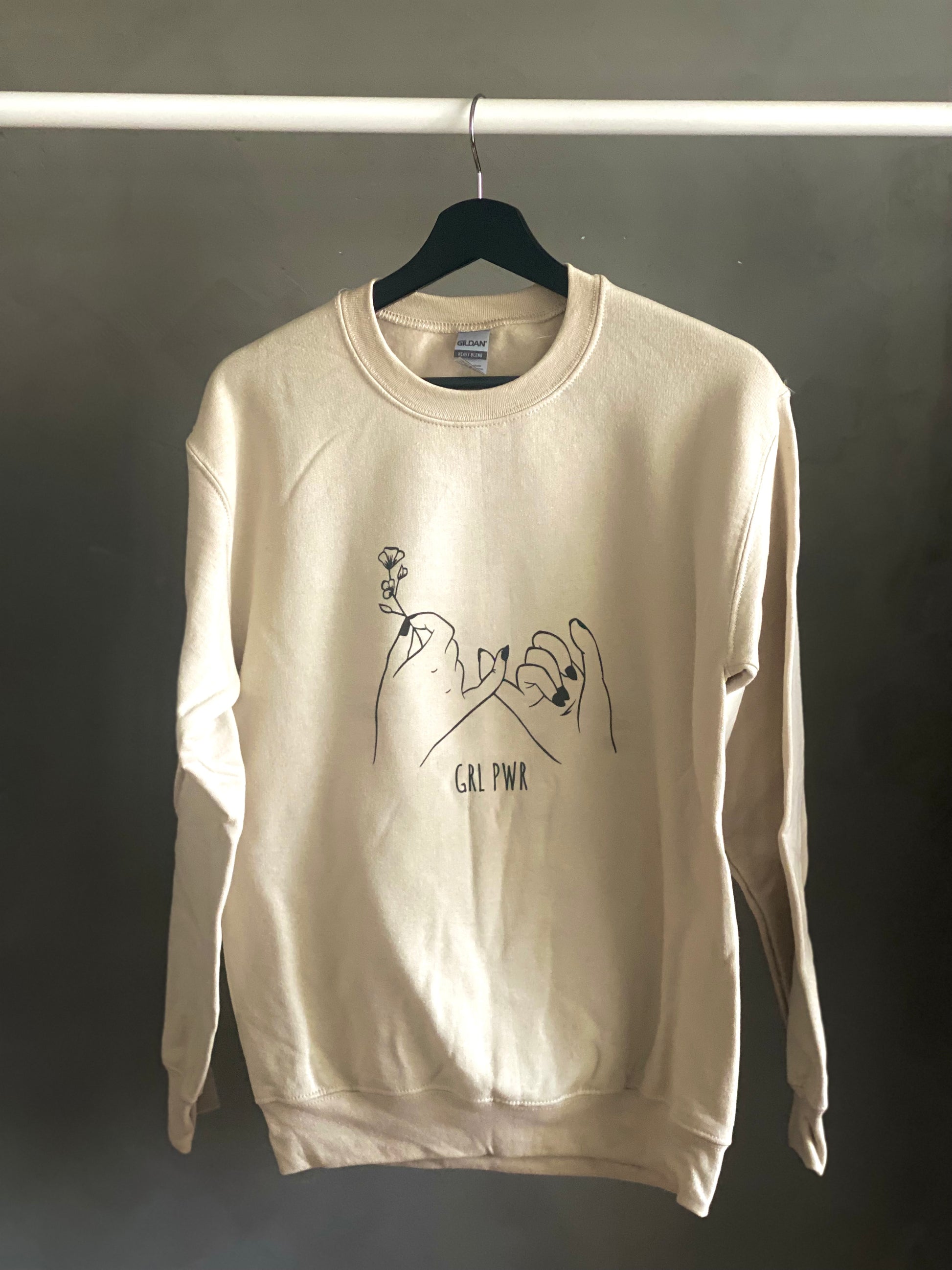 Grl pwr outlet sweatshirt